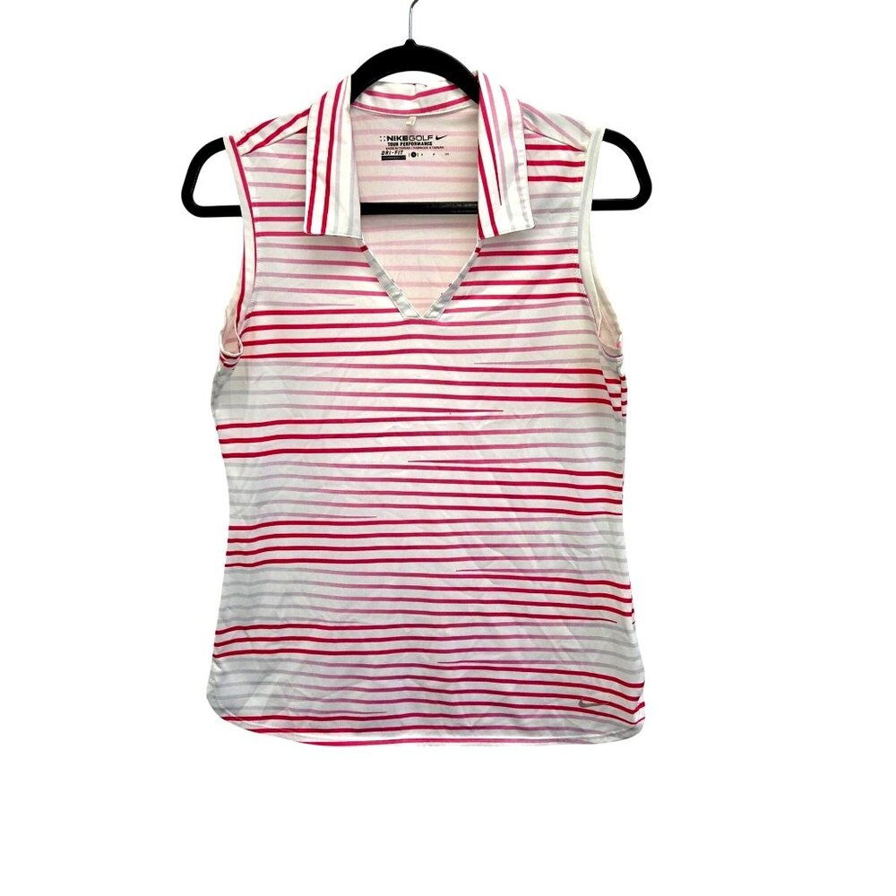 Nike Golf Womens S Polo  Tour Performance Sleeveless Tank Top 2792
